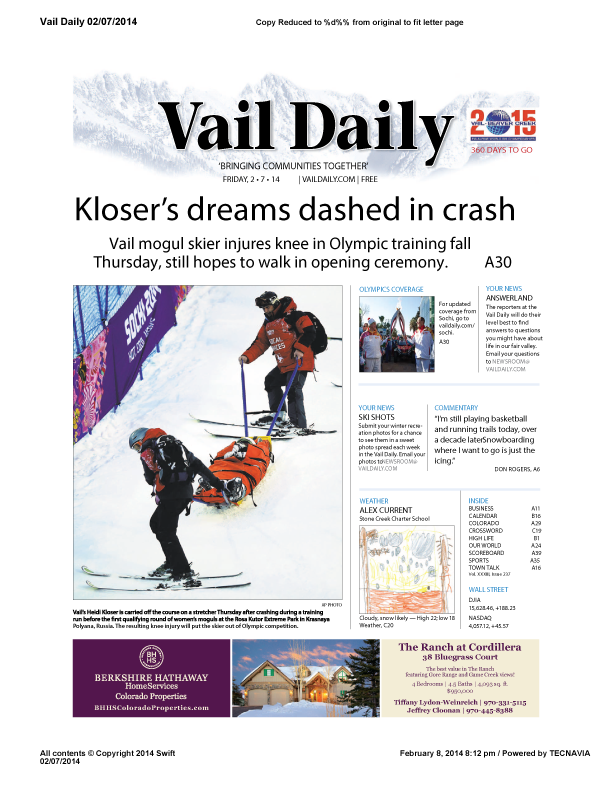 VailDaily-Kloser's-dreams-dashed-in-crash-February-7,-2014.fw