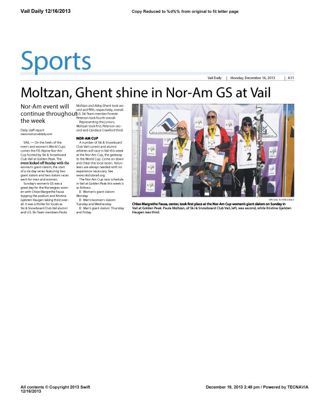 VailDaily-Moltzan,-Ghent-Shine-at-NorAm-GS-in-Vail-Sunday-December-16,-2013