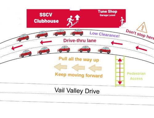 SSCV Clubhouse pick-up, drop-off procedures below