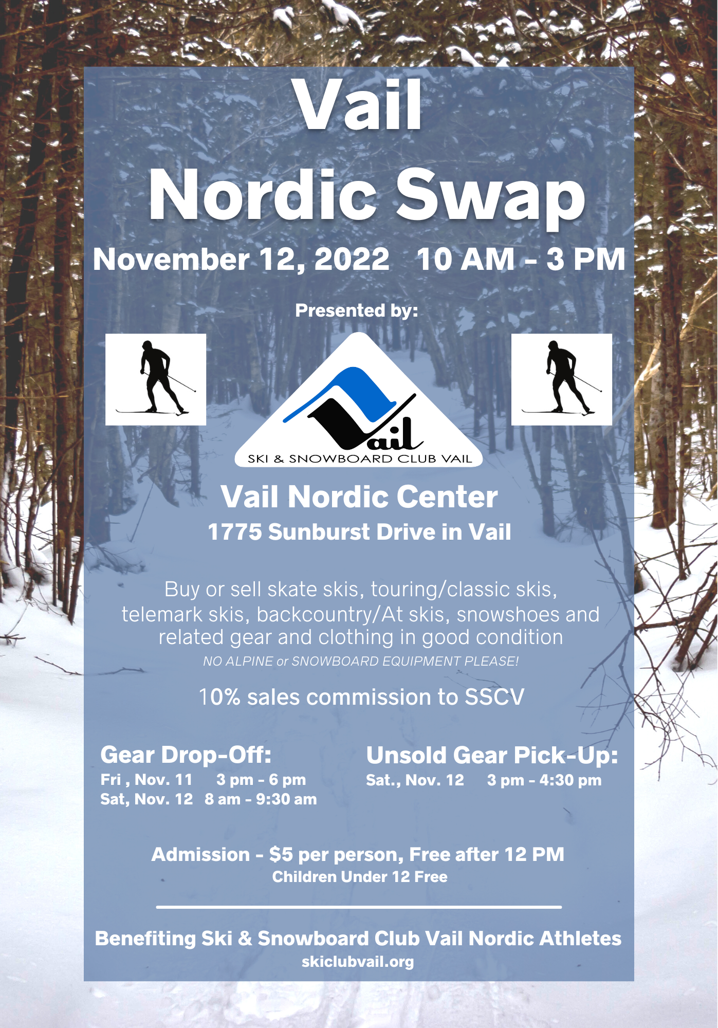 Vail Nordic Swap - Ski and Snowboard Club Vail